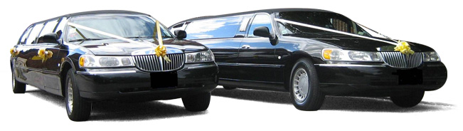 wedding limo black